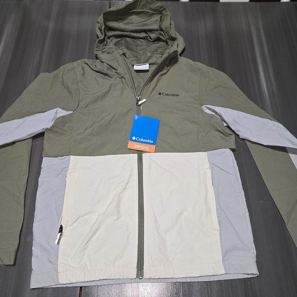 NWT Columbia Kids Raincoat Windbreaker Tabor Trail